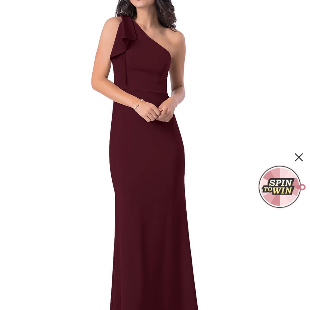 Azazie Bridesmaids Dress Cabernet
